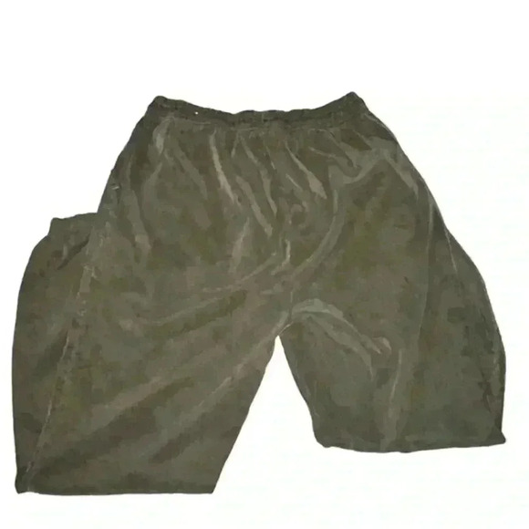 Pink by Victoria’s secret Army Green Draw String Joggers, Size‎  Small - Picture 2 of 4